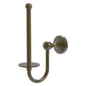  Sag Harbor Collection Upright Toilet Tissue Holder in Antique Brass, 6'' W x 2-3/8'' D x 9'' H