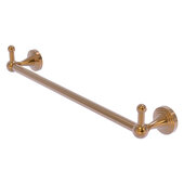  Sag Harbor Collection 18'' Towel Bar with Integrated Peg Hooks in Brushed Bronze, 20-1/4'' W x 3-13/16'' D x 3-5/16'' H