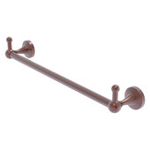  Sag Harbor Collection 18'' Towel Bar with Integrated Peg Hooks in Antique Copper, 20-1/4'' W x 3-13/16'' D x 3-5/16'' H