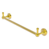  Sag Harbor Collection 18'' Towel Bar with Integrated Peg Hooks in Polished Brass, 20-1/4'' W x 3-13/16'' D x 3-5/16'' H