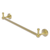  Sag Harbor Collection 18'' Towel Bar with Integrated Peg Hooks in Satin Brass, 20-1/4'' W x 3-13/16'' D x 3-5/16'' H