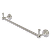  Sag Harbor Collection 18'' Towel Bar with Integrated Peg Hooks in Satin Nickel, 20-1/4'' W x 3-13/16'' D x 3-5/16'' H