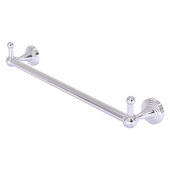  Sag Harbor Collection 24'' Towel Bar with Integrated Peg Hooks in Polished Chrome, 26-1/4'' W x 3-13/16'' D x 3-5/16'' H
