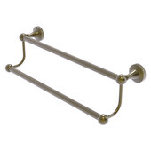  Sag Harbor Collection 18'' Double Towel Bar in Antique Brass, 22'' W x 6'' D x 6'' H