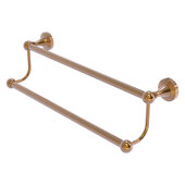  Sag Harbor Collection 18'' Double Towel Bar in Brushed Bronze, 22'' W x 6'' D x 6'' H