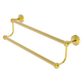  Sag Harbor Collection 18'' Double Towel Bar in Polished Brass, 22'' W x 6'' D x 6'' H