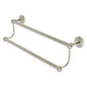  Sag Harbor Collection 18'' Double Towel Bar in Polished Nickel, 22'' W x 6'' D x 6'' H