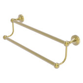  Sag Harbor Collection 18'' Double Towel Bar in Satin Brass, 22'' W x 6'' D x 6'' H