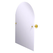  Sag Harbor Collection Frameless Arched Top Tilt Mirror with Beveled Edge in Polished Brass, 21'' W x 3-5/8'' D x 28-1/2'' H