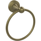  Sag Harbor Collection 6'' Towel Ring, Premium Finish, Antique Brass