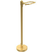  SoHo Collection Free Standing Toilet Tissue Holder, Unlacquered Brass