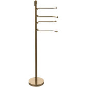  Soho Collection 4-Swing Arm Towel Stand, Premium Finish, Brushed Bronze