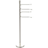  Soho Collection 4-Swing Arm Towel Stand, Premium Finish, Polished Nickel