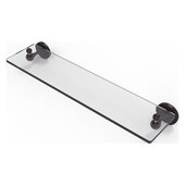  Shadwell Collection 22'' Glass Vanity Shelf with Beveled Edges in Venetian Bronze, 22'' W x 5-13/16'' D x 2-1/2'' H