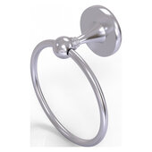  Shadwell Collection Towel Ring in Satin Chrome, 6'' Diameter x 3-1/8'' D x 7-3/16'' H