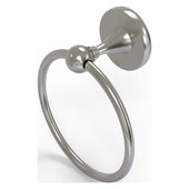 Shadwell Collection Towel Ring in Satin Nickel, 6'' Diameter x 3-1/8'' D x 7-3/16'' H