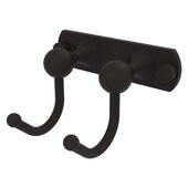  Shadwell Collection 2-Position Multi Hook in Oil Rubbed Bronze, 5-1/2'' W x 4-5/16'' D x 3-3/16'' H