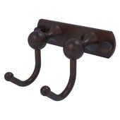  Shadwell Collection 2-Position Multi Hook in Venetian Bronze, 5-1/2'' W x 4-5/16'' D x 3-3/16'' H