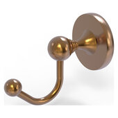  Shadwell Collection Robe Hook in Brushed Bronze, 4-11/16'' W x 2-5/8'' D x 3-13/16'' H