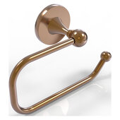  Shadwell Collection European Style Toilet Tissue Holder in Brushed Bronze, 8'' W x 5'' D x 3-3/16'' H