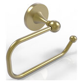  Shadwell Collection European Style Toilet Tissue Holder in Satin Brass, 8'' W x 5'' D x 3-3/16'' H