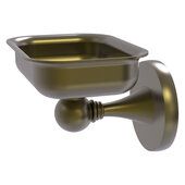  Shadwell Collection Wall Mounted Soap Dish in Antique Brass, 4-3/8'' W x 4-3/8'' D x 3-3/16'' H