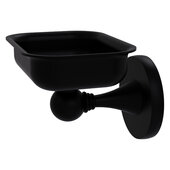 Shadwell Collection Wall Mounted Soap Dish in Matte Black, 4-3/8'' W x 4-3/8'' D x 3-3/16'' H