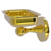  Shadwell Collection Wall Mounted Soap Dish in Polished Brass, 4-3/8'' W x 4-3/8'' D x 3-3/16'' H