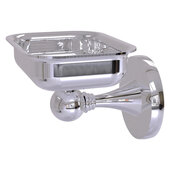  Shadwell Collection Wall Mounted Soap Dish in Polished Chrome, 4-3/8'' W x 4-3/8'' D x 3-3/16'' H