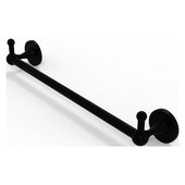  Shadwell Collection 18'' Towel Bar with Integrated Peg Hooks in Matte Black, 20-1/4'' W x 3-13/16'' D x 3-5/16'' H