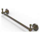  Shadwell Collection 24'' Towel Bar with Integrated Peg Hooks in Antique Brass, 26-1/4'' W x 3-13/16'' D x 3-5/16'' H