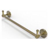 Shadwell Collection 24'' Towel Bar with Integrated Peg Hooks in Unlacquered Brass, 26-1/4'' W x 3-13/16'' D x 3-5/16'' H