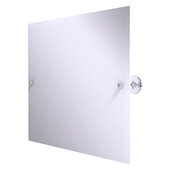  Shadwell Collection Frameless Landscape Rectangular Tilt Mirror with Beveled Edge in Polished Chrome, 22'' W x 3-3/8'' D x 26'' H