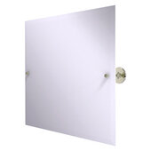  Shadwell Collection Frameless Landscape Rectangular Tilt Mirror with Beveled Edge in Polished Nickel, 22'' W x 3-3/8'' D x 26'' H