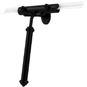  Shower Squeegee with Smooth Handle, Matte Black