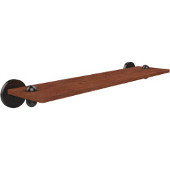  Tango Collection 16 Inch Solid IPE Ironwood Shelf, Oil Rubbed Bronze