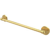  Tango Collection 18 Inch Towel Bar, Unlacquered Brass