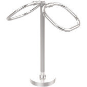  Two Ring Oval Guest Towel Holder, Polished Chrome