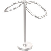  Two Ring Oval Guest Towel Holder, Satin Chrome