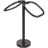  Two Ring Oval Guest Towel Holder, Oil Rubbed Bronze