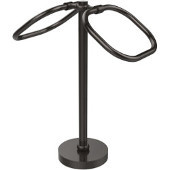  Two Ring Oval Guest Towel Holder, Oil Rubbed Bronze
