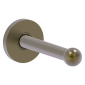  Traditional Collection Retractable Wall Hook in Antique Brass, 2'' Diameter x 3-3/4'' D x 2'' H