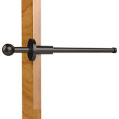  Traditional Retractable Pullout Garment Rod, Oil Rubbed Bronze