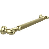  Traditional Collection 16'' Grab Bar with Reeded Tubing, Premium Finish, Satin Brass