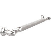  Traditional Collection 16'' Grab Bar with Reeded Tubing, Premium Finish, Satin Chrome