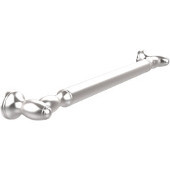  Traditional Collection 16'' Grab Bar with Smooth Tubing, Premium Finish, Satin Chrome