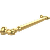  24 inch Grab Bar Smooth, Unlacquered Brass