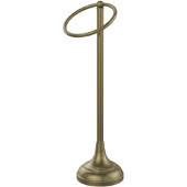  Vanity Top Collection One Ring Towel Holder, Premium Finish, Antique Brass