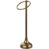  Vanity Top Collection One Ring Towel Holder, Premium Finish, Brushed Bronze