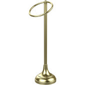  Vanity Top Collection One Ring Towel Holder, Premium Finish, Satin Brass
